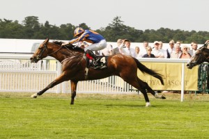 St James's Palace Stakes (Group 1) 1m, 3yo colts GLENEAGLES is in danger of getting a fan club after he did it yet again, winning his third Group 1 race of the season with a convincing burst of acceleration to put the St James's Palace to bed at the furlong pole. RELATED LINKS Race result Certainly the punters who piled into the dual Classic winner were never worried, with one racegoer collecting £80,000 from his £150,000 punt on the 8-15 winning favourite. Victory for Gleneagles ensured yet another racing record for winning trainer Aidan O'Brien. This was win number seven in the St James's Place Stakes for Ireland's champion trainer, overtaking the record he shared with Mathew Dawson who trained during the 19th century. The trainer thinks his latest victor could be the best ever, as he said: "I am delighted. He is a horse who takes everything in his stride. For me is very like Giant's Causeway but he has more speed than Giant's Causeway. This horse will relax and quicken and that is what makes him a little bit different. I don't think we have ever had a miler as good as him." The clash of the Classic colts failed to play out as France's 2,000 Guineas winner Make Believe could not match the turn of foot employed by Gleneagles. Godolphin's 25-1 shot Latharnach was left to chase home the winner. Michael Tabor, one of the winning owners, ranked Gleneagles as "a very special horse". "He has done everything we hoped he would," said Tabor, who commented on the decision to bypass the Investec Derby after wins in the 2,000 Guineas at Newmarket and Irish equivalent at the Curragh. "There was talk but as far as we were concerned it was never a possibility. We'll discuss what we are going to do next but there are so many options and it is exciting to have a horse of this calibre." Winning rider Ryan Moore said: "He's got a very good turn of foot. It was a muddling race and messy early on. Frankie [Dettori] had [on Consort] his own way up front. "He's a pleasure to ride and getting better. I never really got serious with him, just hands and heels." For connections of Consort, the decision to jump from Listed class to Group 1 was vindicated, and Harry Herbert of owners Highclere Thoroughbreds, said: "It's tough to make all and I thought for a moment he might win but he tired close home and it was a bit frustrating he wasn't second. But that was very encouraging." Second spot opens up a new landscape for Latharnach, whose trainer Charlie Appleby said: "When you are finishing second behind a horse who has won two Guineas you would be confident to take our chance in a Group 1 again." The Qatar Sussex Stakes could provide an epic showdown between Gleneagles and Queen Anne winner Solow, with Paddy Power making Gleneagles the evens favourite and Solow a 6-4 chance.12 June 2015;  GLENEAGLES and Ryan Moore run out easy winners of The St James's Palace Stakes at Ascot.  © Peter Mooney, 6, Cumberland Street, Dun Laoghaire, Co. Dublin, Ireland.    Tel:  00 353 (0)86 2589298